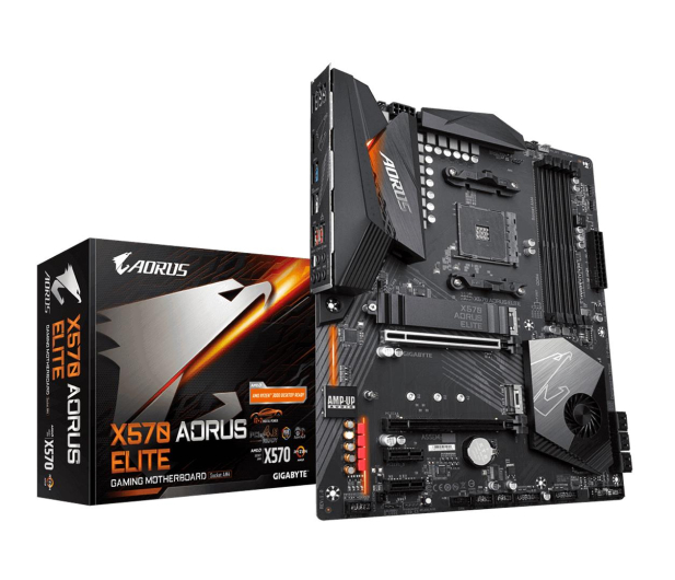 Gigabyte X570 AORUS ELITE - 504425 - zdjęcie